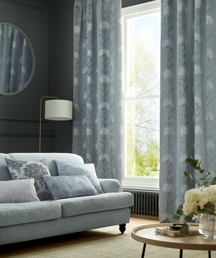 Amaranth Sky Upholstered Pelmets by Ashley Wilde – Curtains Made For Free
