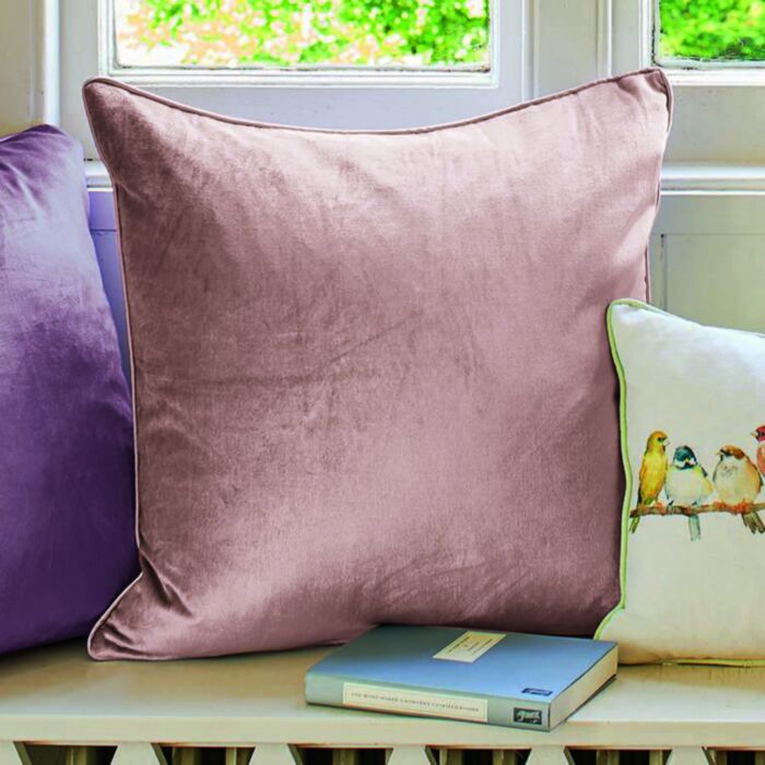 ashley wilde Laura Ashley Nigella Blush 50x50cm Microfibre Cushion