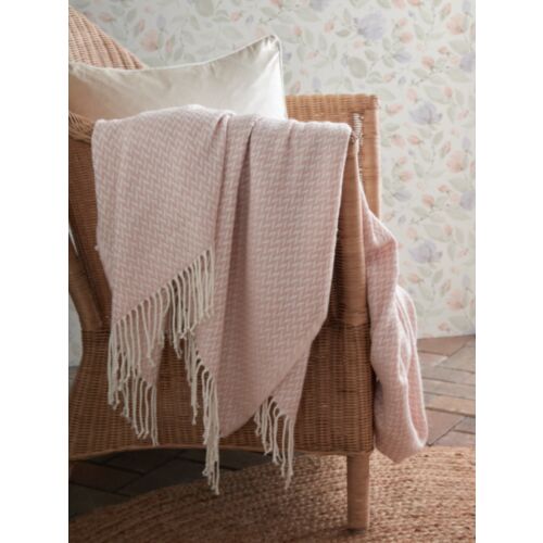 Arya Blush 140x180cm Throw
