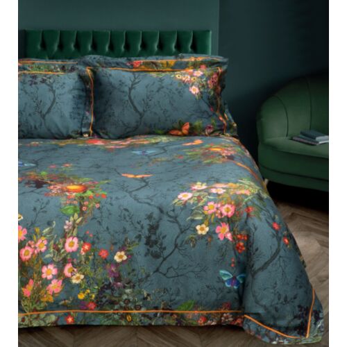 Bloomsbury Garden Teal Bedding