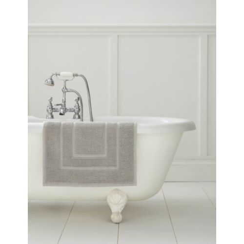 Border Cotton Steel Bath Mat