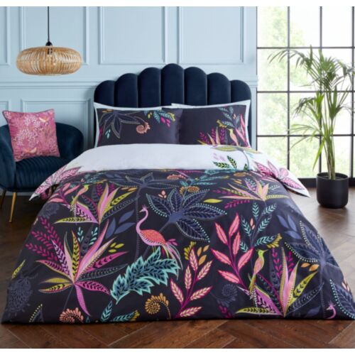 Botanic Paradise Midnight Bedding