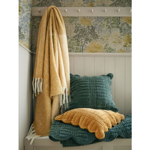 Bronwen Ochre Yellow 130x170cm Throw