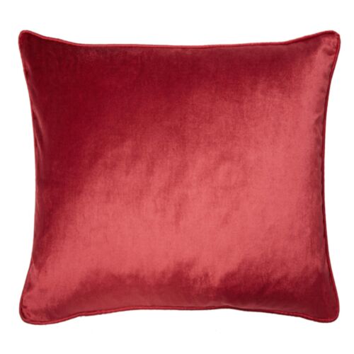 Nigella Cranberry 50x50cm Microfibre Cushion
