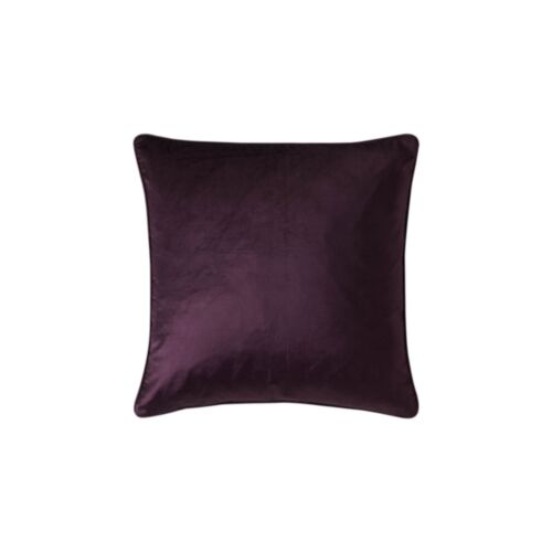 Nigella Blackberry Purple 50x50cm Microfibre Cushion