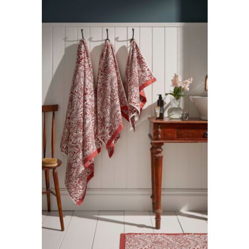 Larkspur Brick Towels
