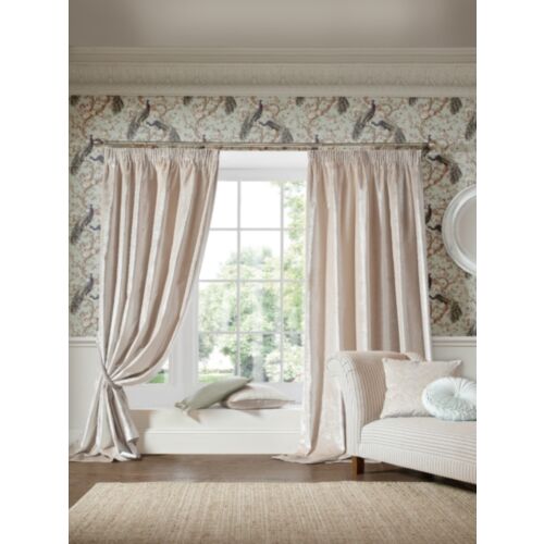Loretta Pale Truffle Ready Made Curtains