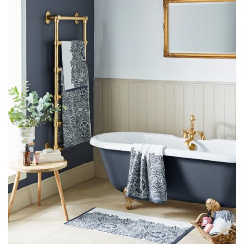 Marigold Prussian Blue Towels