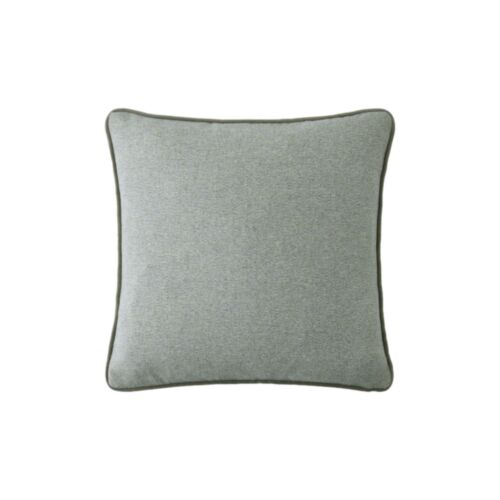 Milbourne Herringbone Grey Sage 45x45cm Microfibre Cushion  