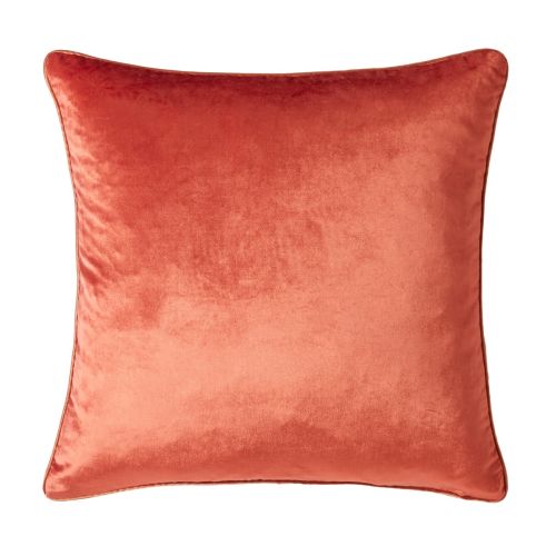 Nigella Terracotta 50x50cm Microfibre Cushion