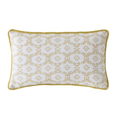Norton Ochre 30x50cm Microfibre Cushion