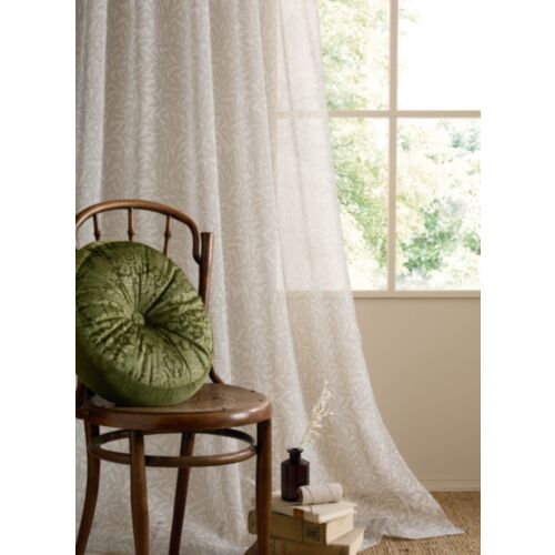 Original Willow Linen Voile Slot Top Sheer Panel Curtains