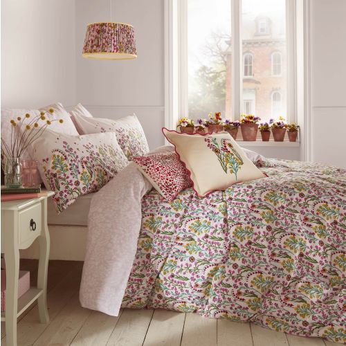 Paper Pansy Cream Bedding