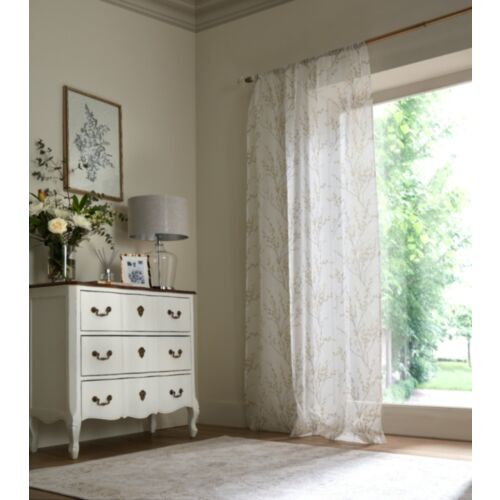 Pussy Willow Dove Ready Made Curtains