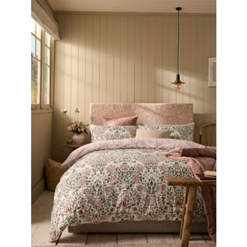 Rose Brick Pink/sage Bedding