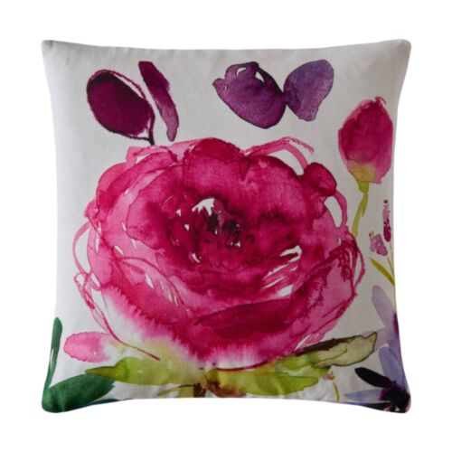 Rose Fuchsia Microfibre 45x45cm Cushion 