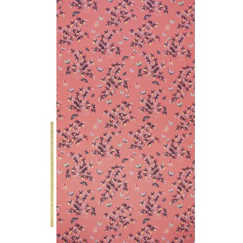 Butterflies and Trellis Sateen