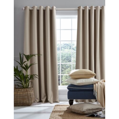 Stephanie Natural Ready Made Curtains