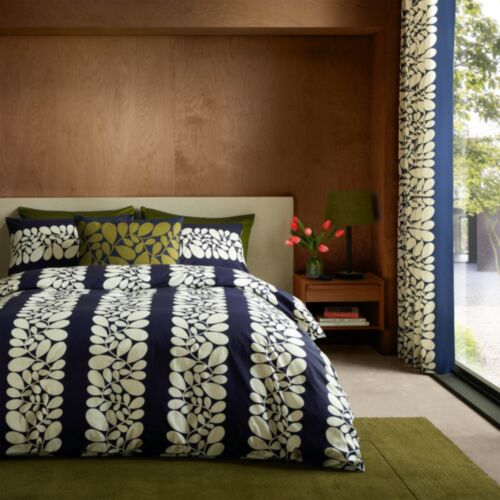 Sycamore Stripe Space Blue Bedding