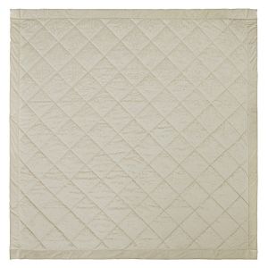 Strawberry Thief Embossed Oyster 235x235cm Quilted Bedspread