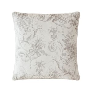 Tuileries Dark Dove Grey 50x50cm Microfibre Cushion
