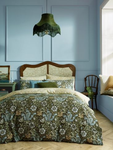 Compton Olive Green Bedding