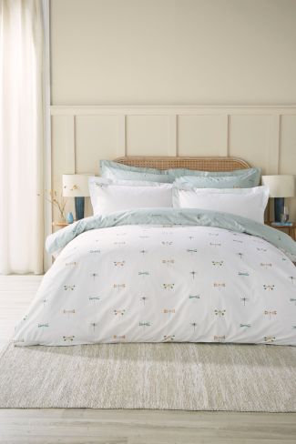 Dragonfly Pale Duckegg Bedding