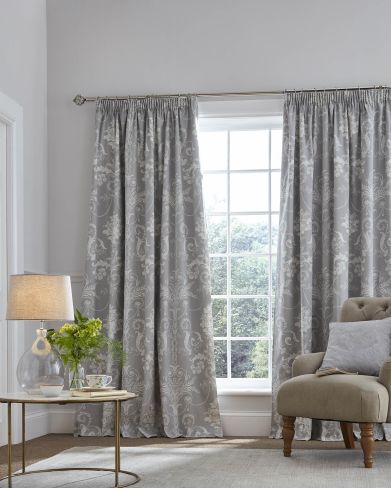 Josette Steel Ready Made Curtains