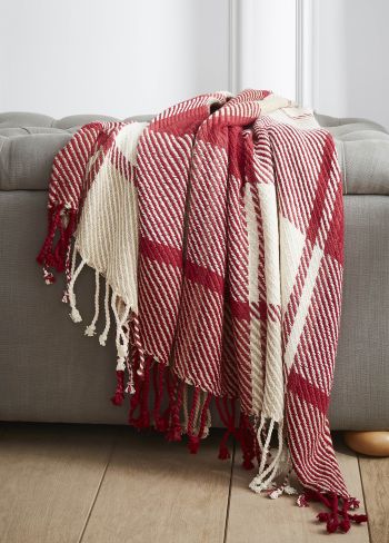 Dylan Cranberry 150x200cm Throw