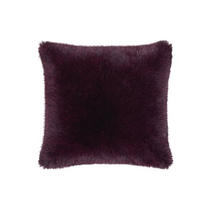 Heaton Blackberry Purple 58x58cm Feather Cushion