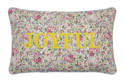 Joyful Coral Pink 30x50 Feather Cushion