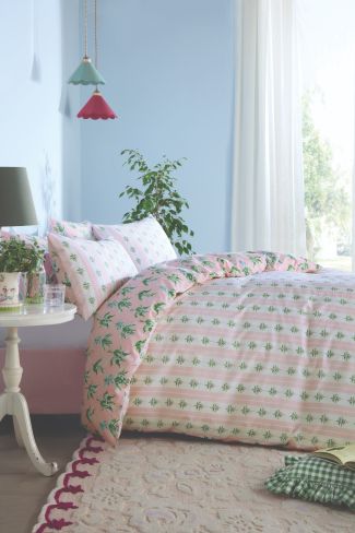 Lily Of The Valley Soft Pink Bedding