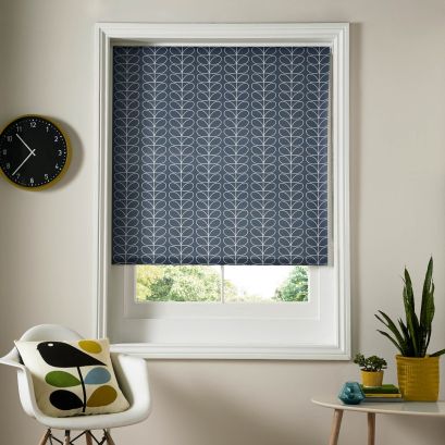 Linear Stem Whale Ready Made Roller Blind