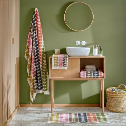 Multi Stem Auburn Towels