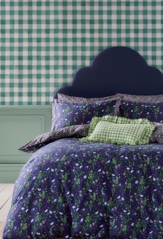 Nightshade Navy Bedding