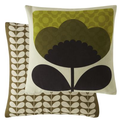 Spring Bloom Seagrass 45x45 Feather Cushion