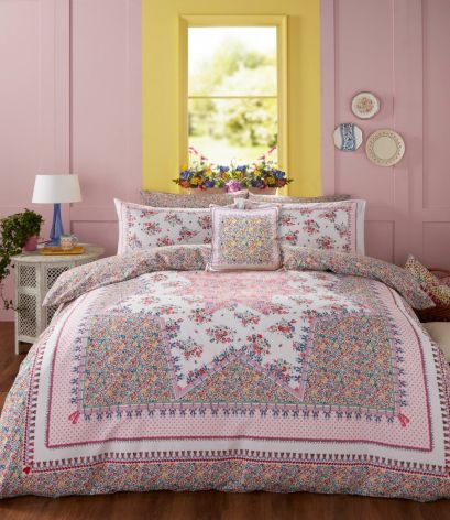 Patchwork Pink Bedding
