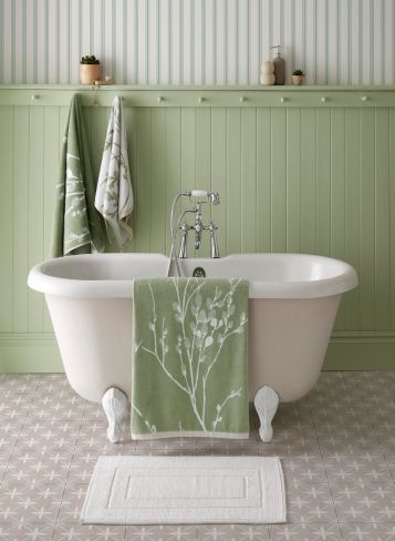 Pussy Willow Hedgerow Towels