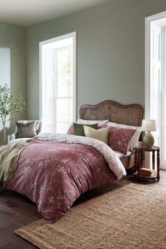 Pussy Willow Plum Purple Bedding