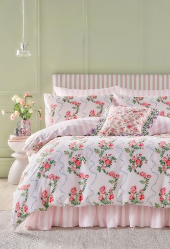 Rose Flutter Pink Bedding