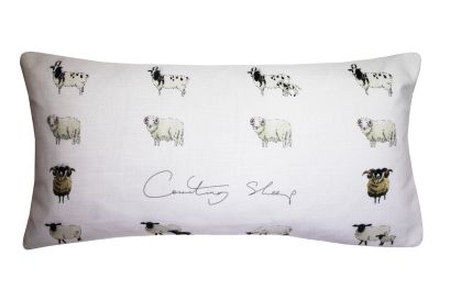 Sheep White 30x60 Feather Cushion