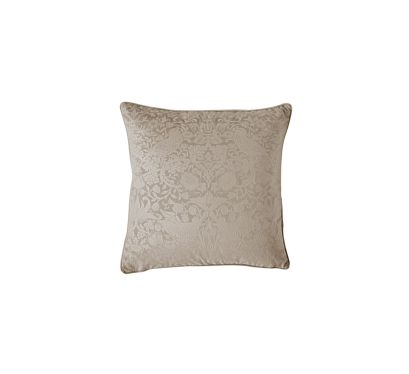Strawberry Thief Embossed Porcini 50x50cm Microfibre Cushion