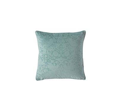 Strawberry Thief Embossed Seafoam 50x50cm Microfibre Cushion