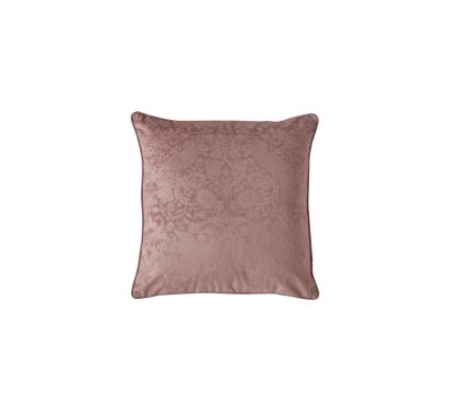 Strawberry Thief Embossed Tearose 50x50cm Microfibre Cushion