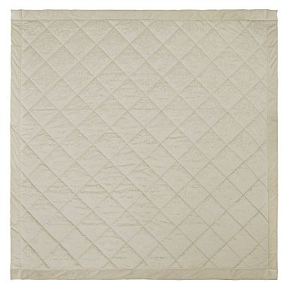 Strawberry Thief Embossed Oyster 235x235cm Quilted Bedspread