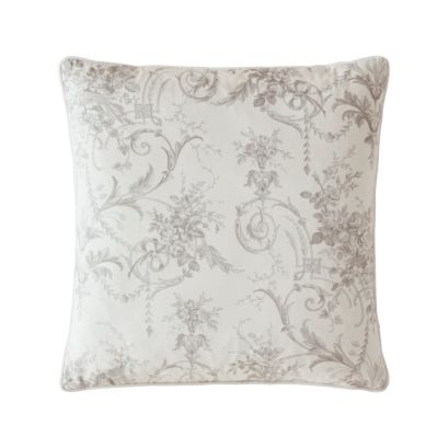 Tuileries Dark Dove Grey 50x50cm Microfibre Cushion