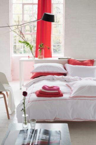 Astor Coral Pink Bedding