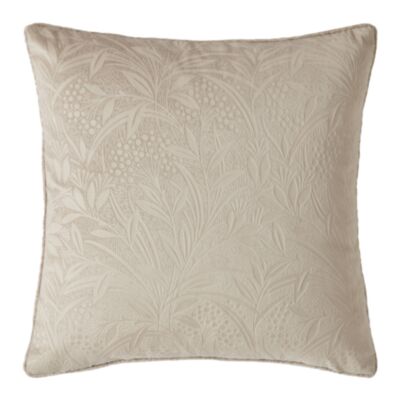 Barley Embossed Natural 50x50cm Microfibre Cushion