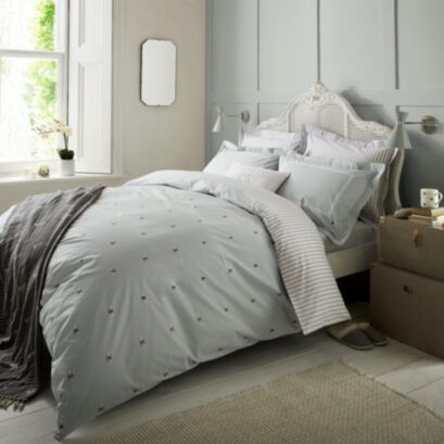 Bees Duckegg Bedding
