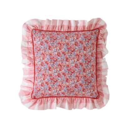 Ditsy Archive Pink 45x45 Poly Cushion